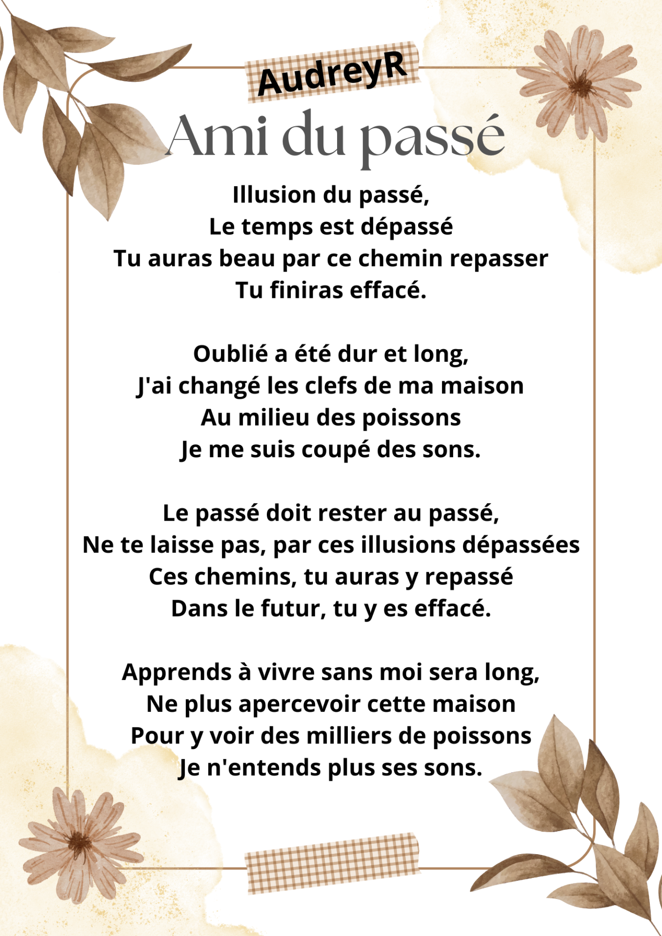 Ami du passe