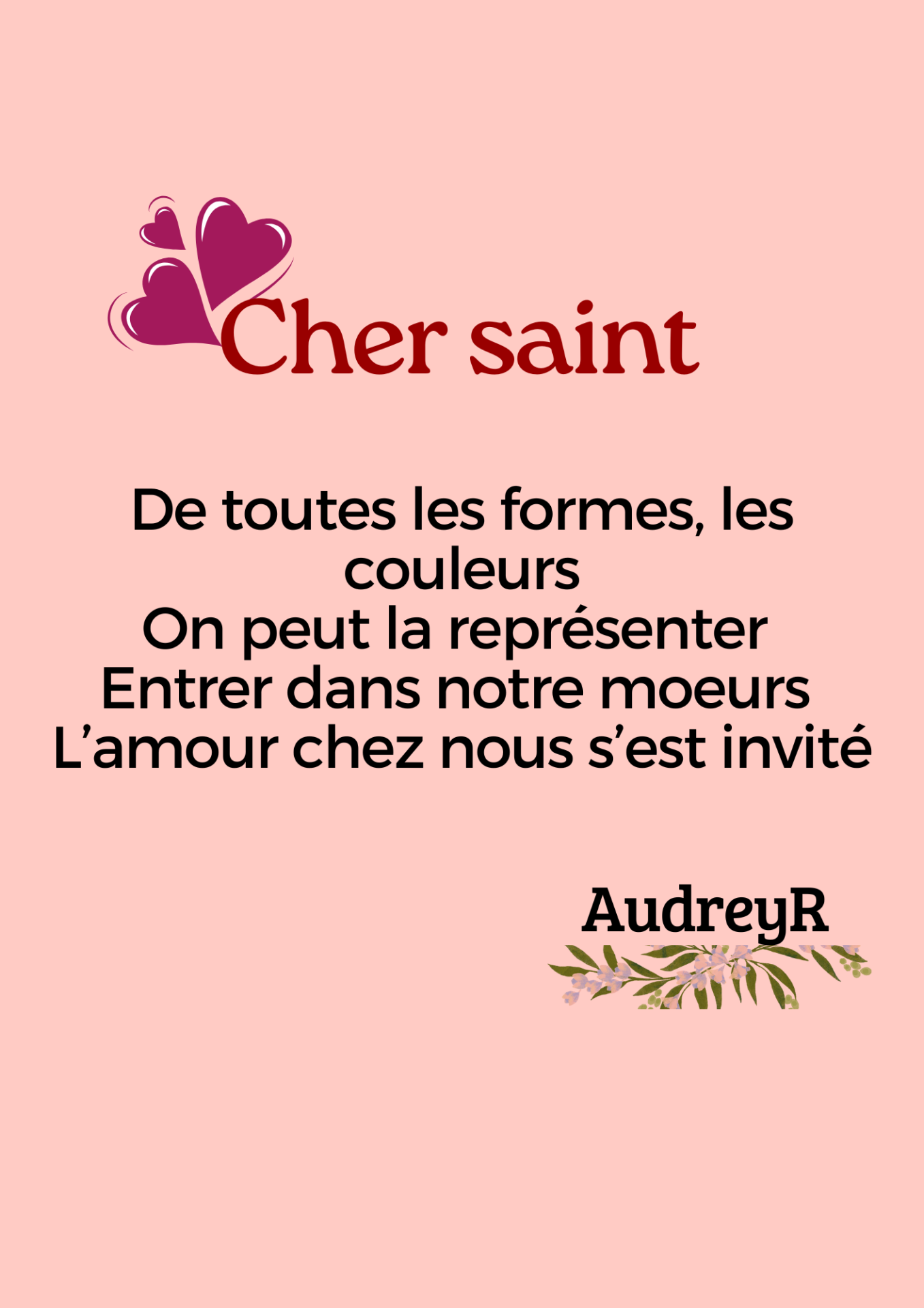 Cher saint