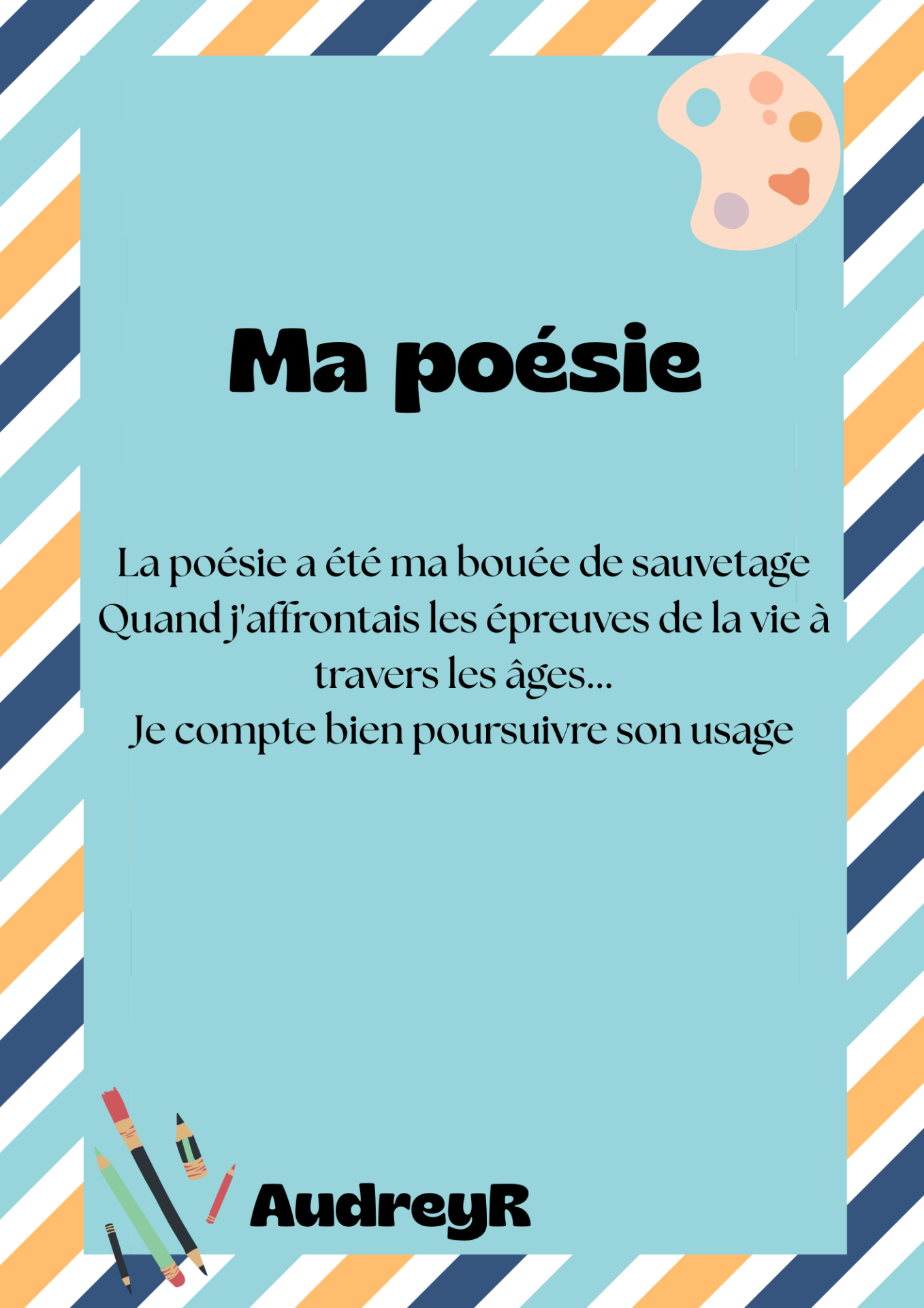 Ma poésie
