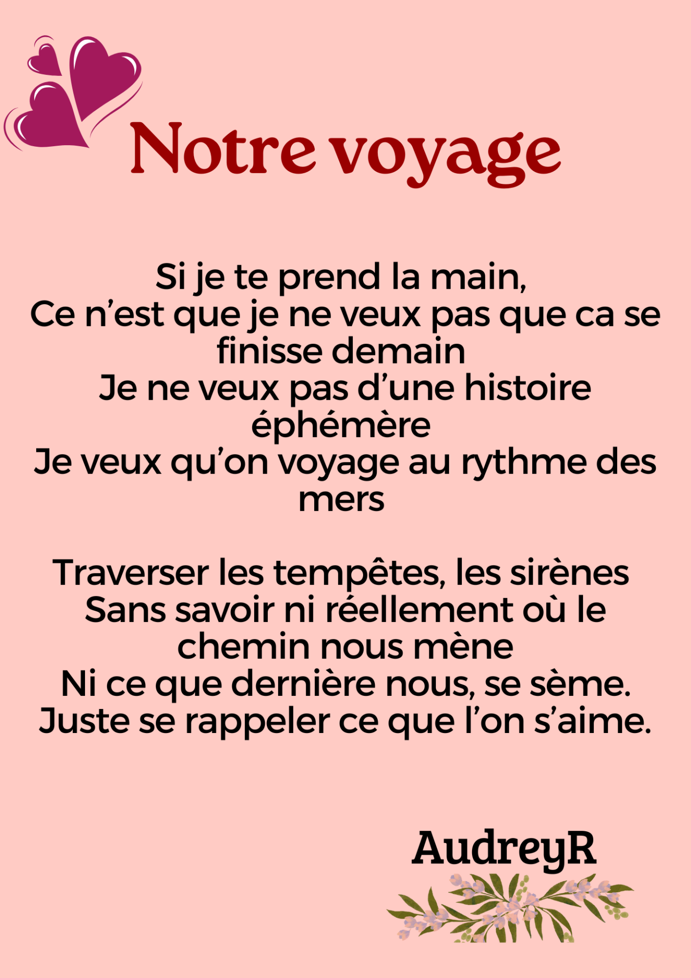 Notre voyage