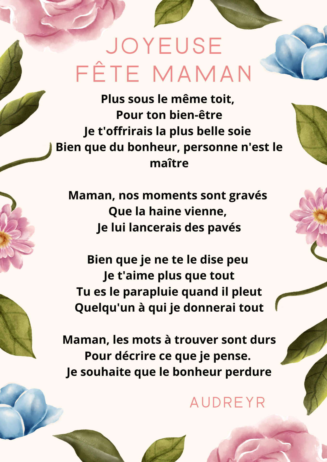 Joyeuse fête